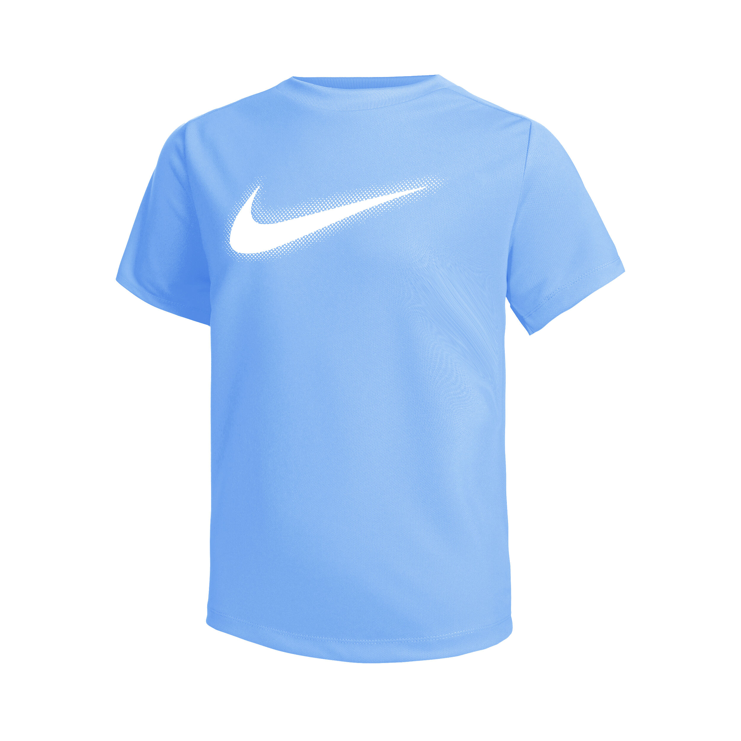 Dri-Fit Multi+ T-Shirt Jungen - Hellblau, Weiß