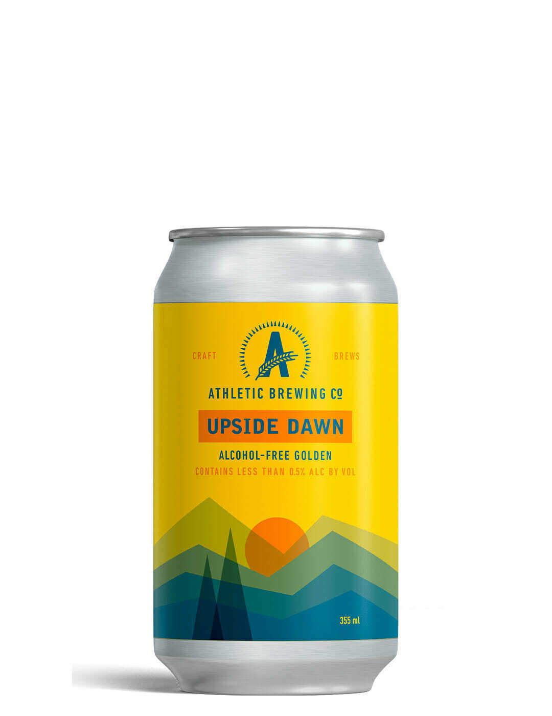 Athletic Brewing : Upside Dawn - Gueule de joie 0.5° |  35.5 cl