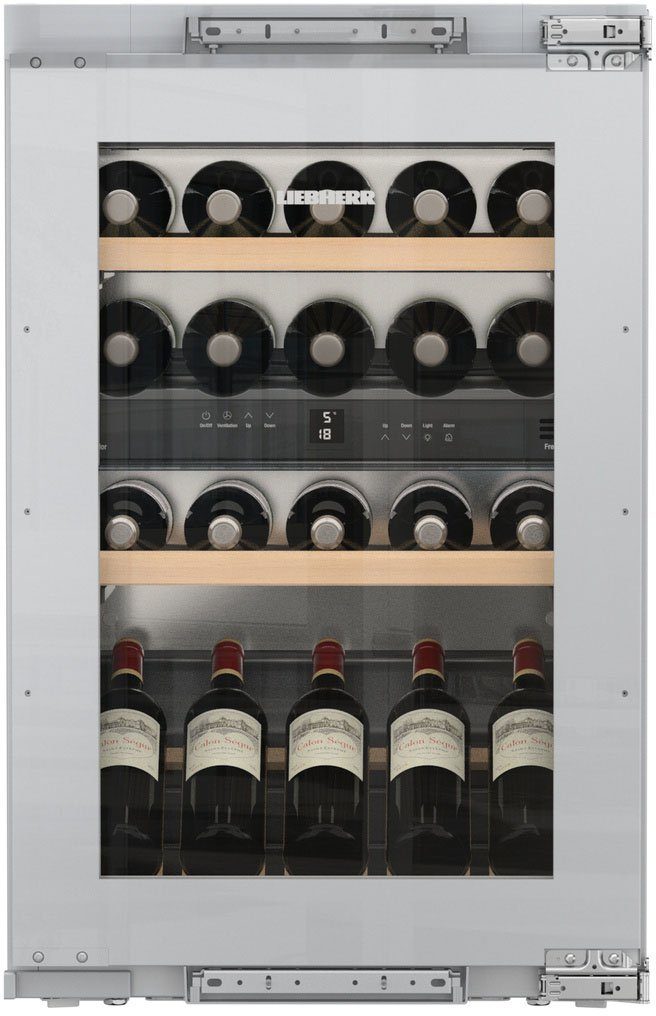 Liebherr Einbauweintemperierschrank EWTdf 1653 Vinidor, für 30 Standardflaschen á 0,75l,FreshAir-Aktivkohlefilter, Kindersicherung