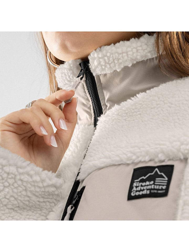 Siroko Fleecejacke ''Inari-W'' in Weiß günstig kaufen