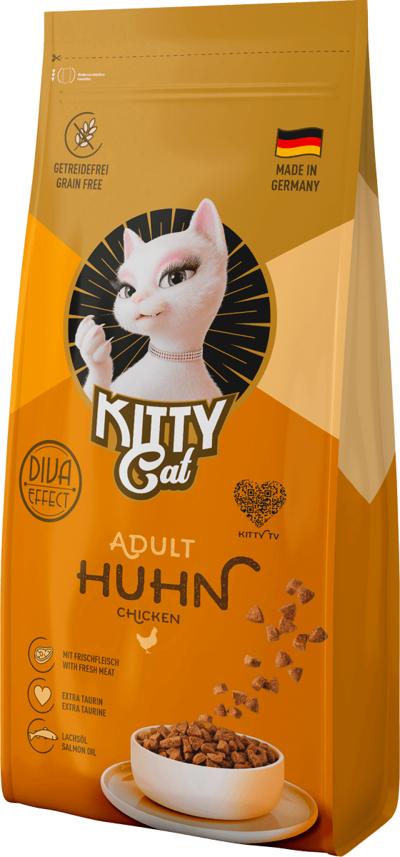 Trockenfutter Katze mit Huhn, Adult, 3 kg