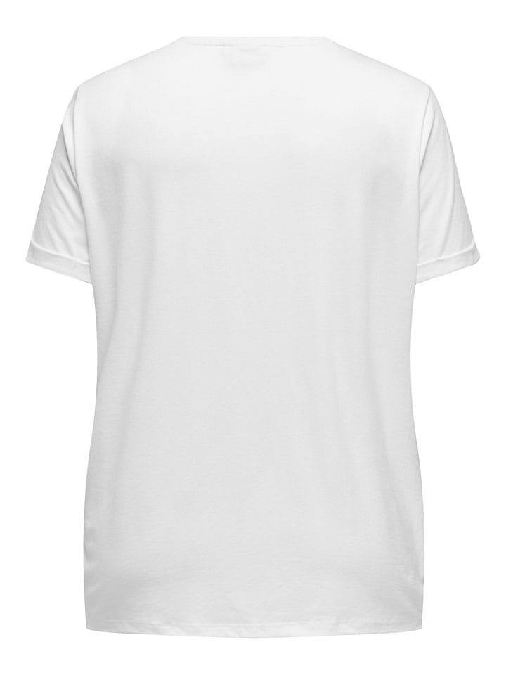 ONLY Carmakoma Shirt in Weiß günstig kaufen