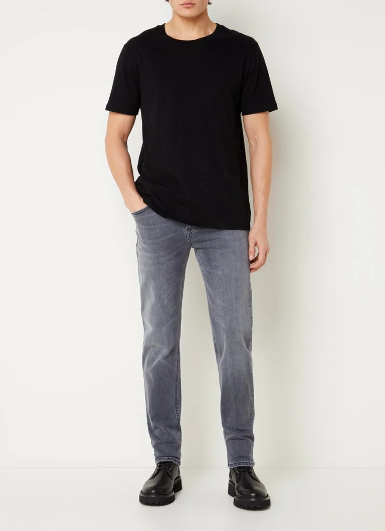 Blugi slim fit din bumbac organic Won Hundred Dean