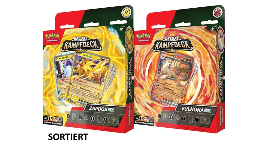 POKÉMON Sammelkartenspiel - Deluxe Battle Deck März 2024 DE, sortiert, 1 Stück