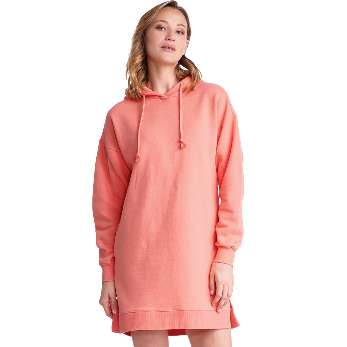 Damen Sweatkleid mit Kapuze