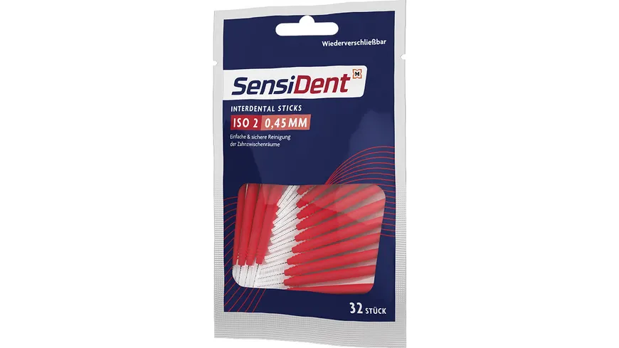 SensiDent Sticks Zahnzwischenraum Interdental ISO 2 0,45 mm