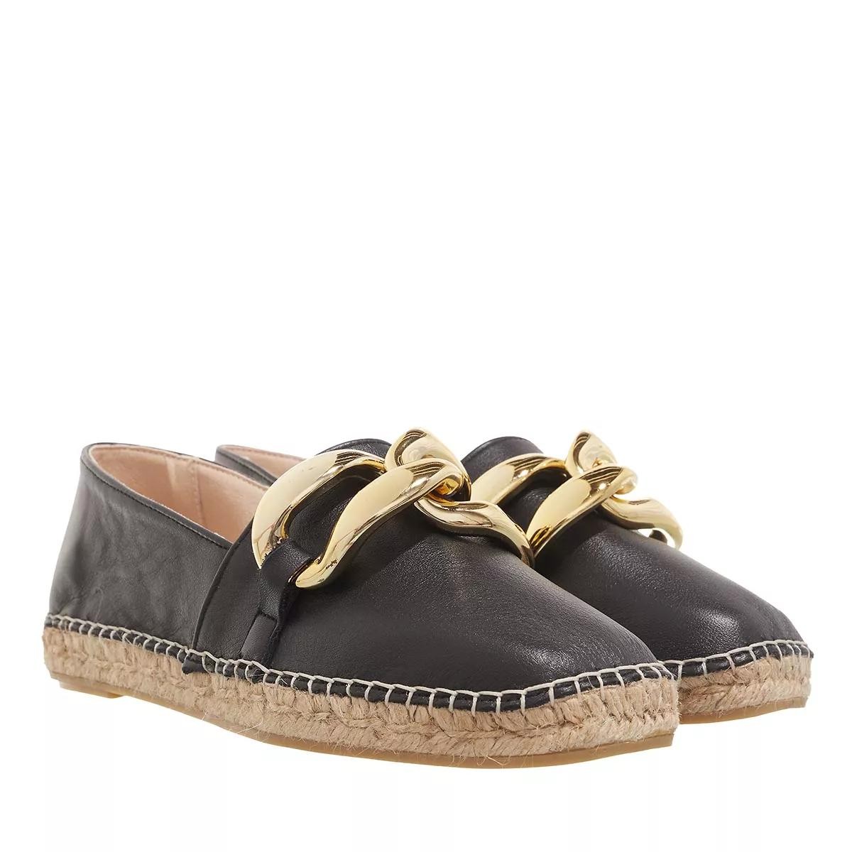 L´AUTRE CHOSE Ballerinas schwarz Espadrille