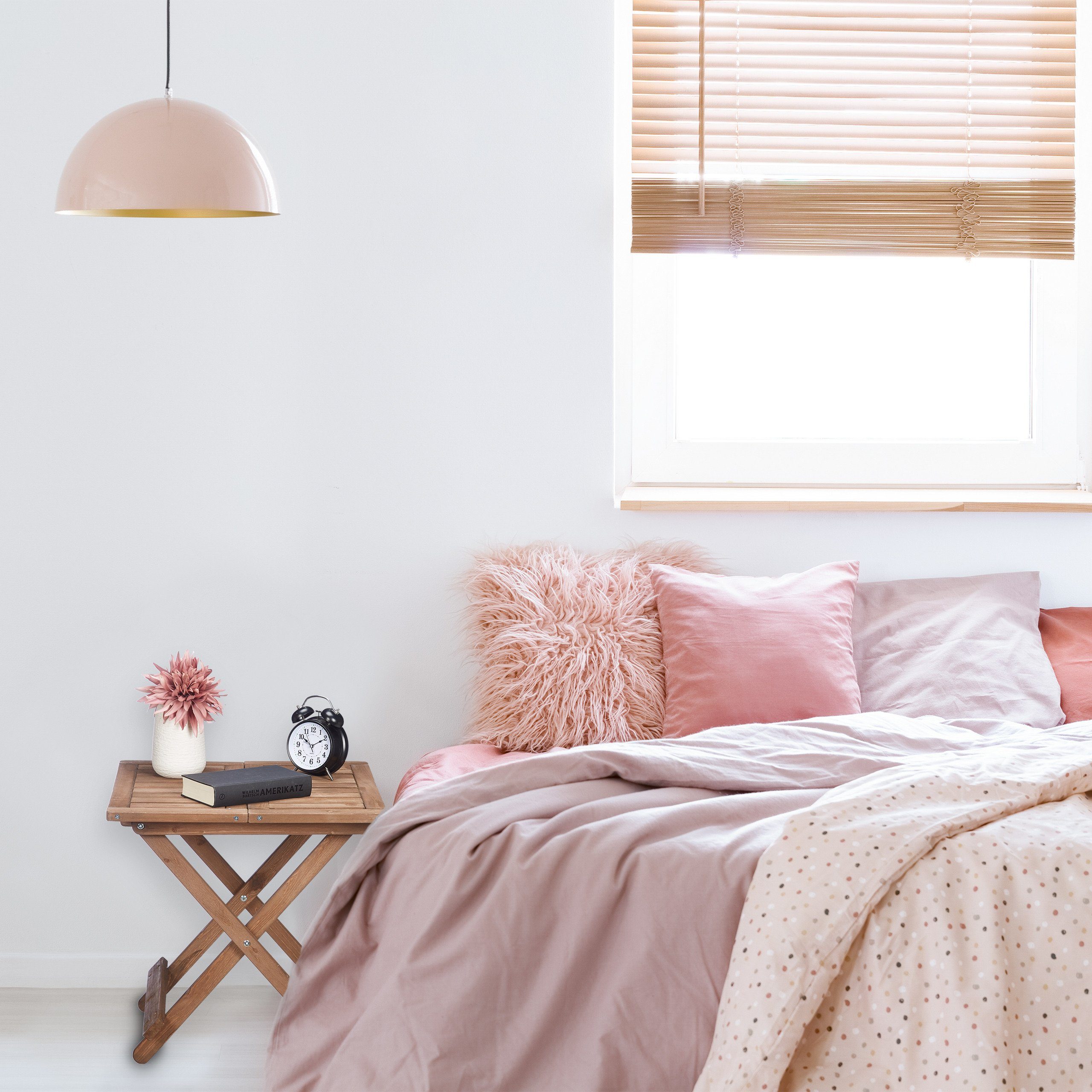 relaxdays Klapptisch Brauner Klapptisch aus Holz