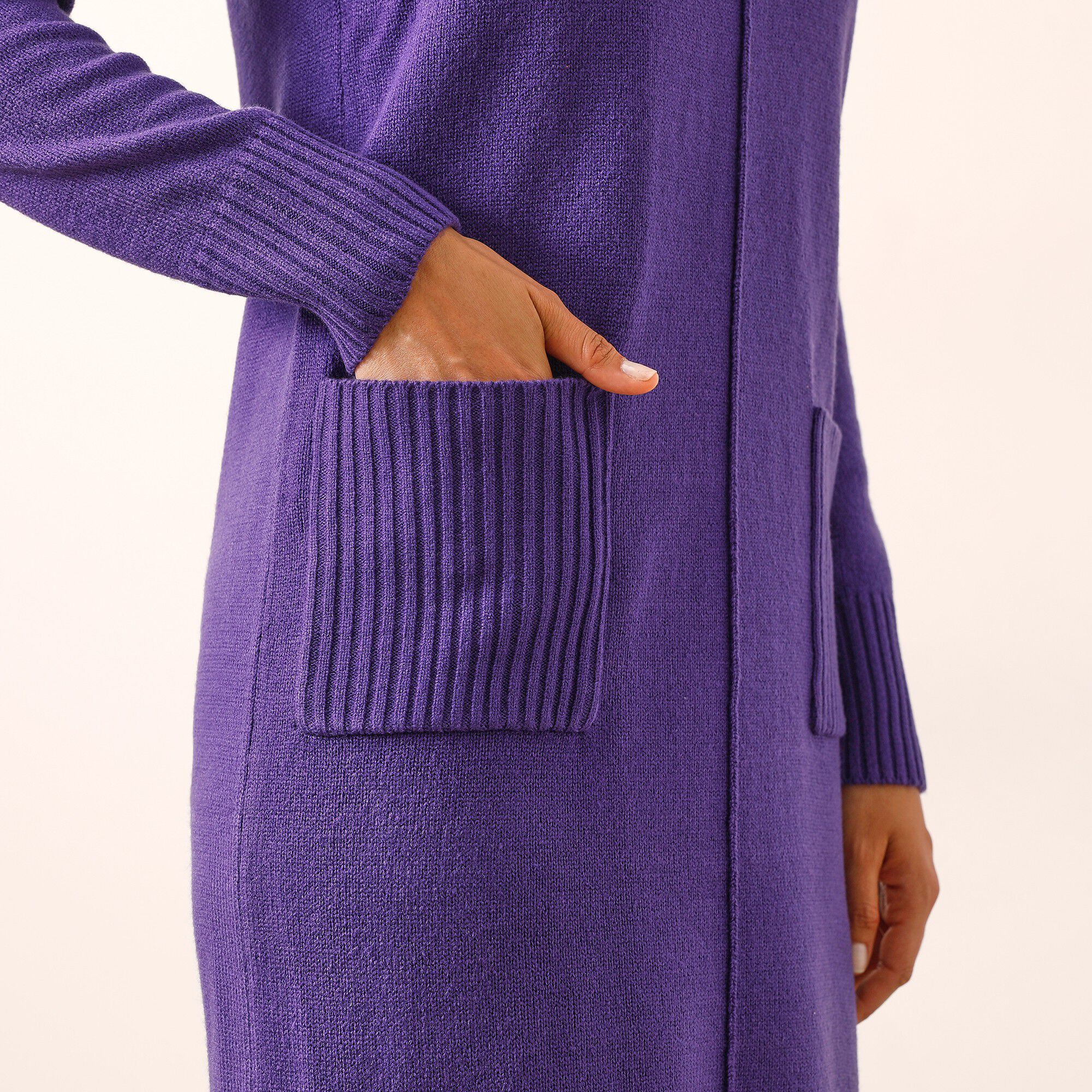 Robe pull à poches