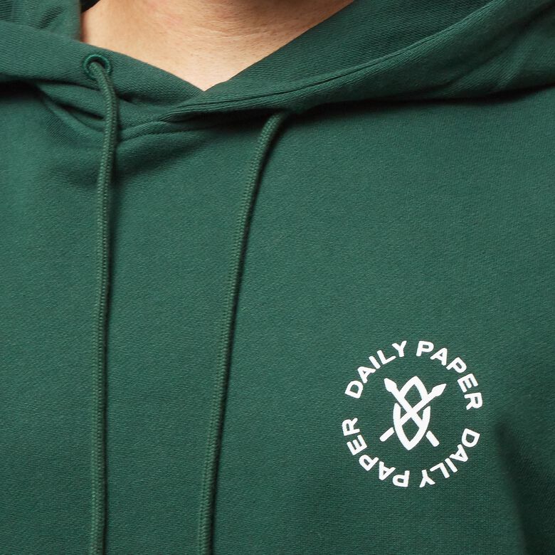 Daily Paper Circle Hoodie pine green