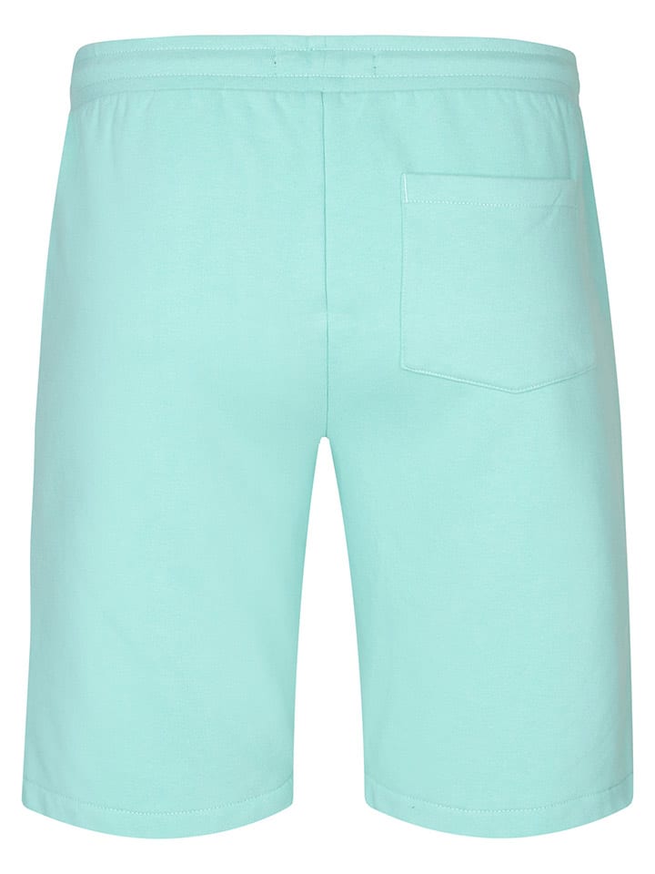 Petrol Sweatshorts in Türkis günstig kaufen