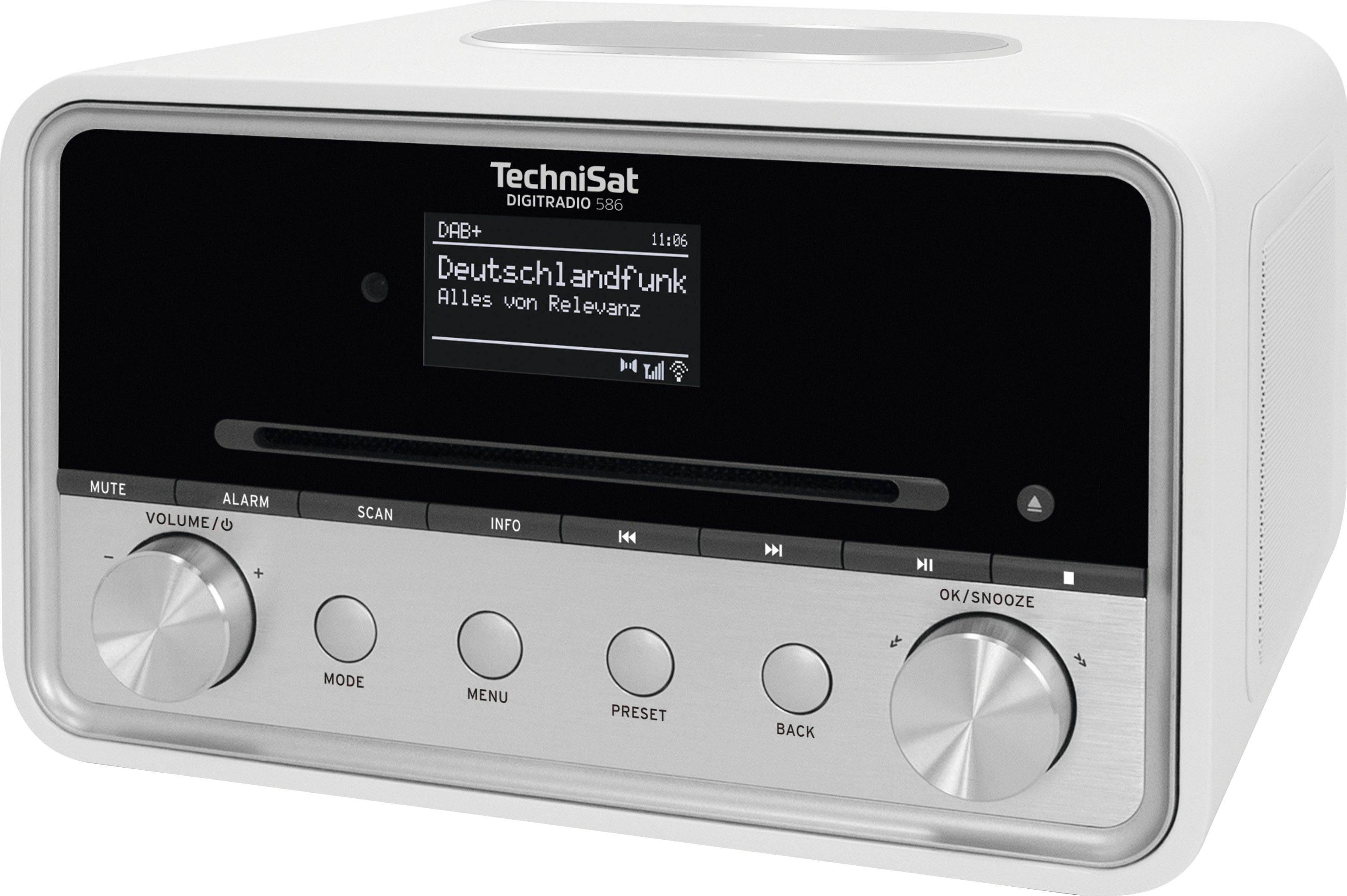 TechniSat DIGITRADIO 586 Radio (Digitalradio (DAB), Internetradio, UKW mit RDS, 20 W)