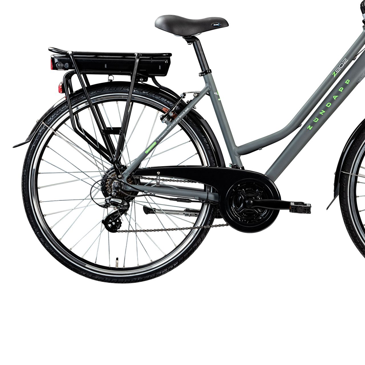 Zündapp Z802 E Bike Trekkingrad Damen ab 155 cm mit Nabenmotor Pedelec Trekking Fahrrad mit 21 Gang