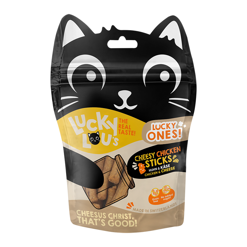 Lucky Lou Snacks Lucky Lou Lucky Ones Sticks 8x50 g Huhn & Käse
