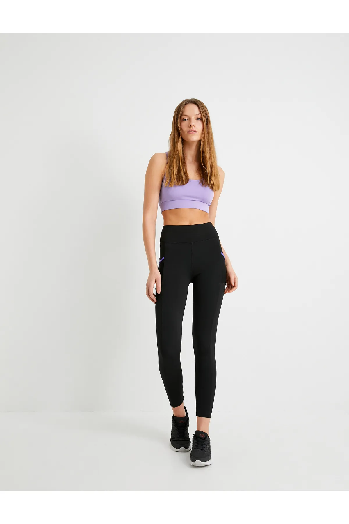 Koton  Sport-BH - Lila - Unifarben