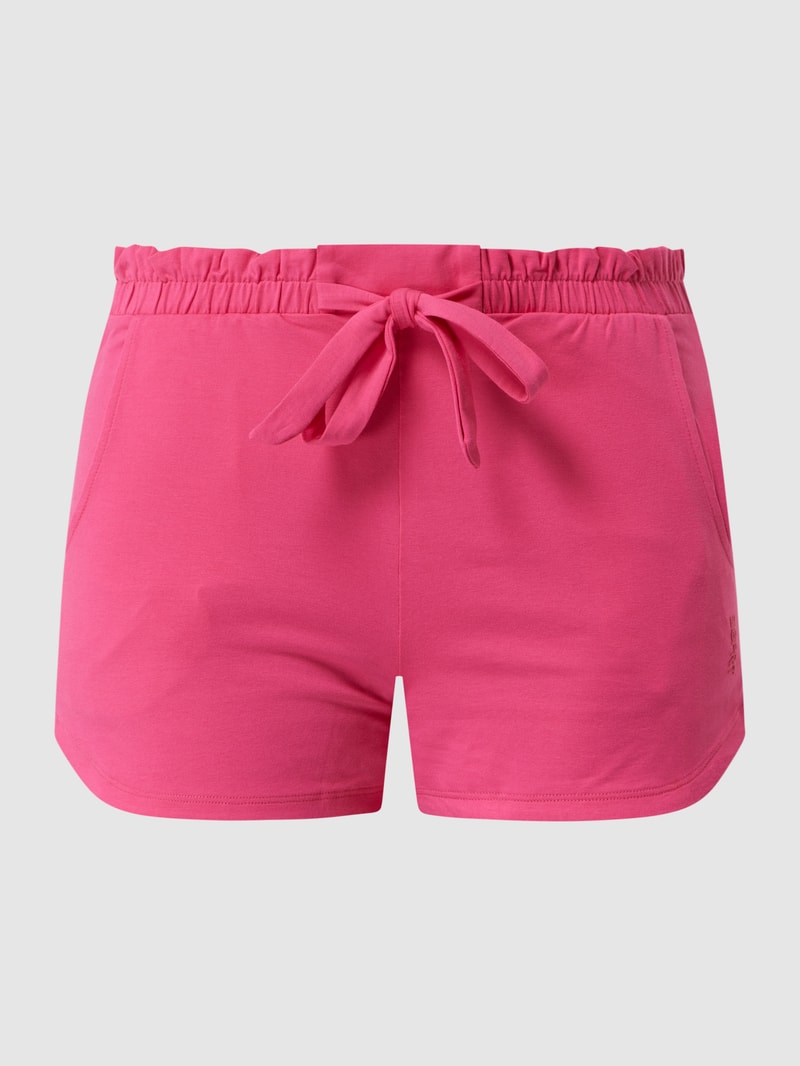 Shorts mit Tunnelzug in fuchsia