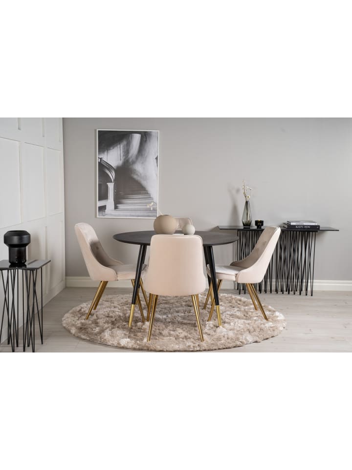 ebuy24 Essgruppe Dipp 72 Beige 115 x 115 cm günstig kaufen onesize