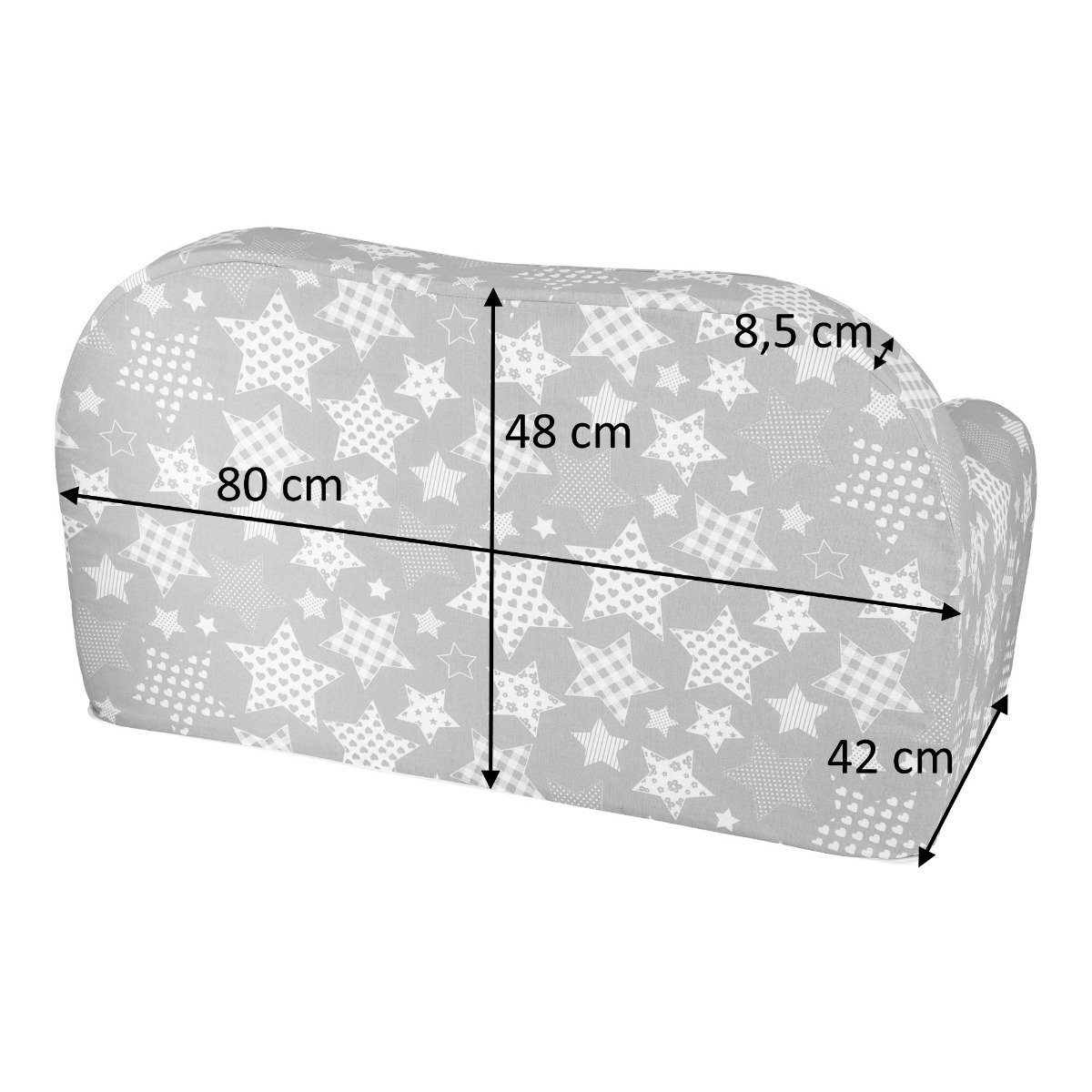 Stillerbursch Schlafsofa Kindersofa Kindersessel Minisofa Klappsofa Kindercouch Baumwolle Modell 2