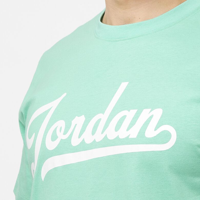 JORDAN Flight MVP Short-Sleeve Crew Tee emerald rise/white/white