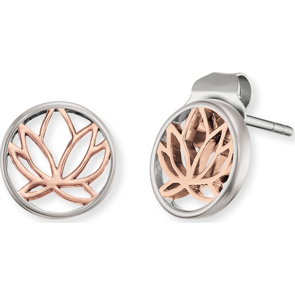 Engelsrufer Boucles d'oreilles à fermoir à poussette 925 Argent rhodié Boucles d'oreilles