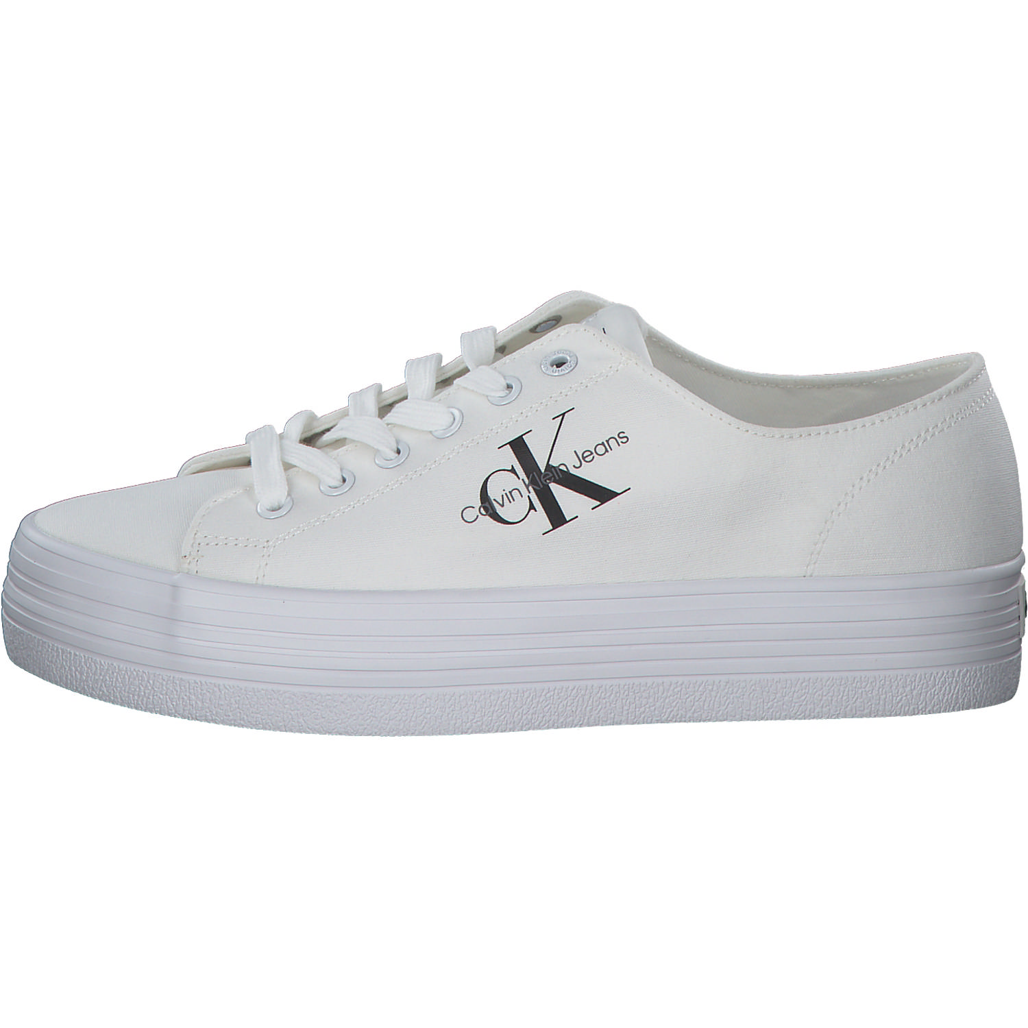 Calvin Klein YW0YW01030, Schnürschuhe, Damen, WHITE