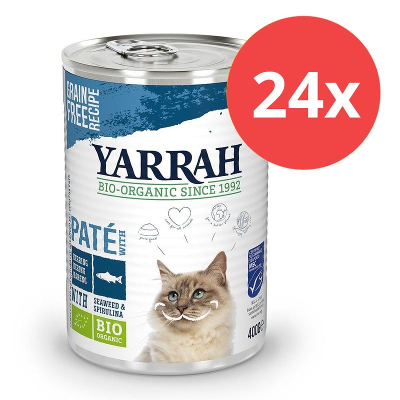 Sparpaket Yarrah Bio Pâté 24 x 400 g zu TOP-Preisen