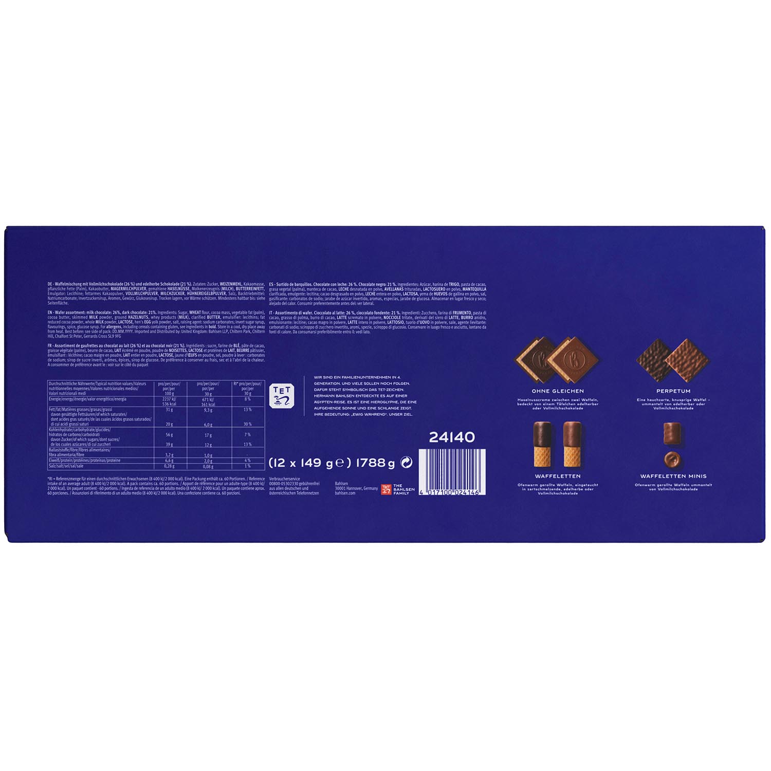 Bahlsen Anna-Dora Collection 12x149g