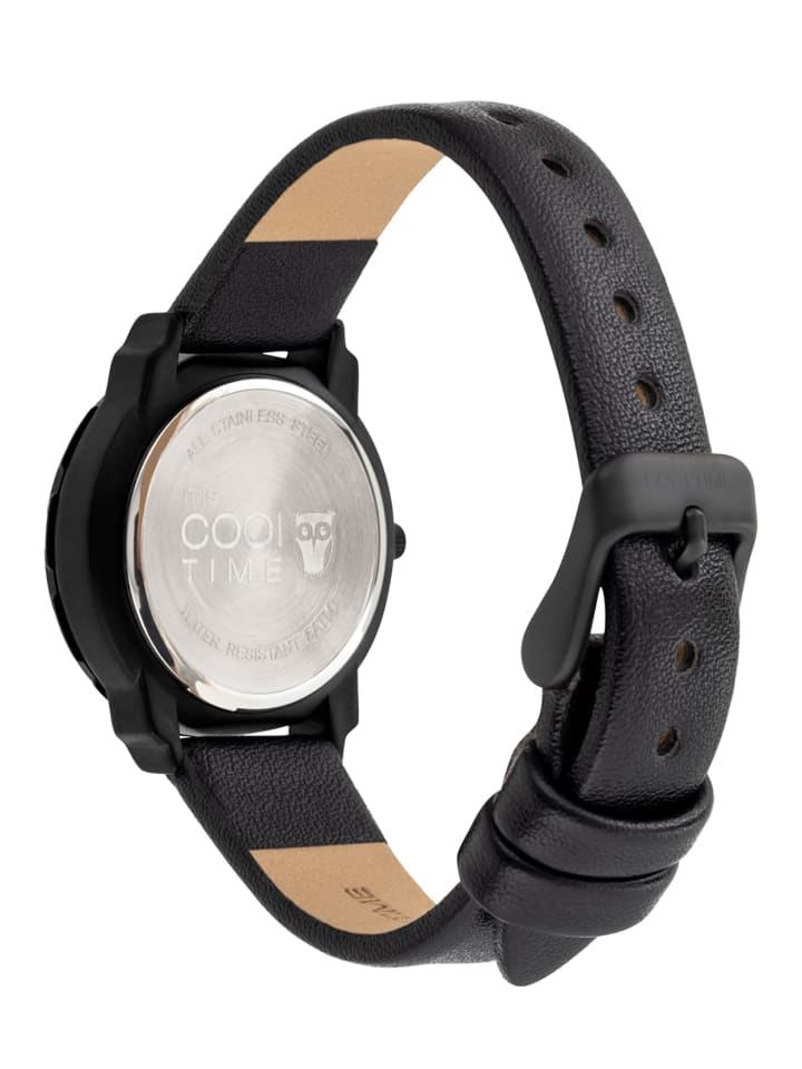 Cool Time Armbanduhr in schwarz günstig kaufen onesize