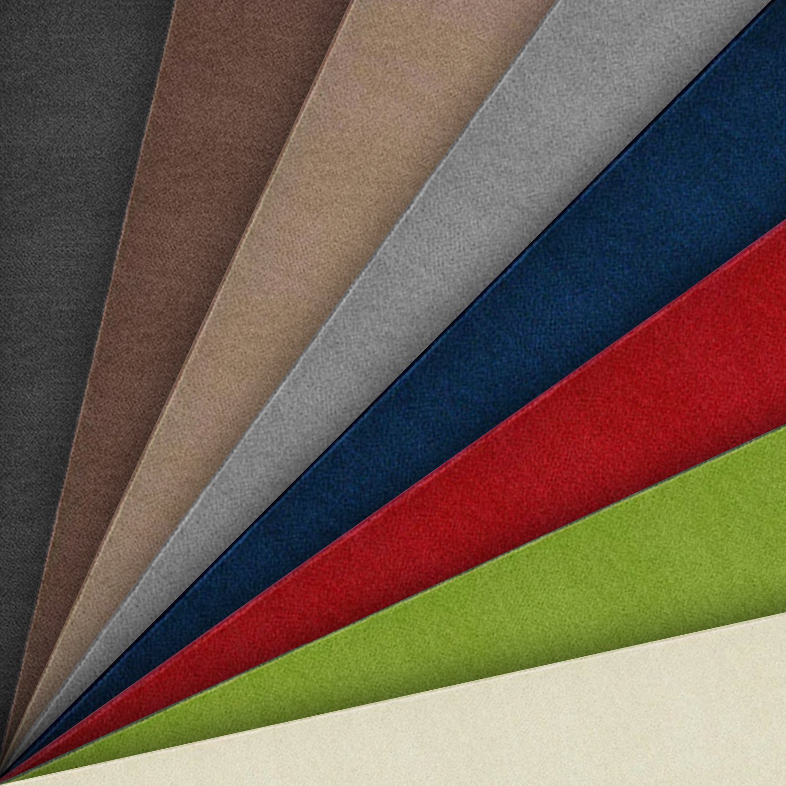 Hochflor-Bettumrandung Fallon, Bettvorleger, Läufer-Set ideal fürs Schlafzimmer Karat, Höhe 8.5 mm, (3-tlg), Velours