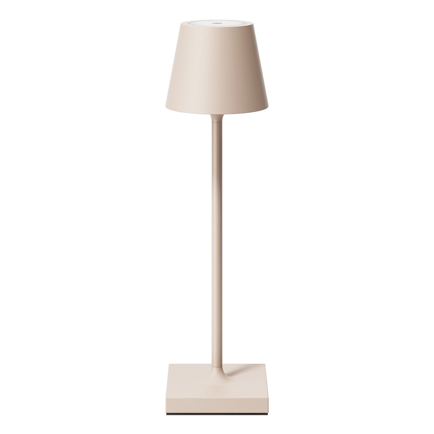 SIGOR LED Tischleuchte NUINDIE Pocket Dünenbeige, Dimmbar, 1 LED Platine, 2.700 K / 2.200 K
