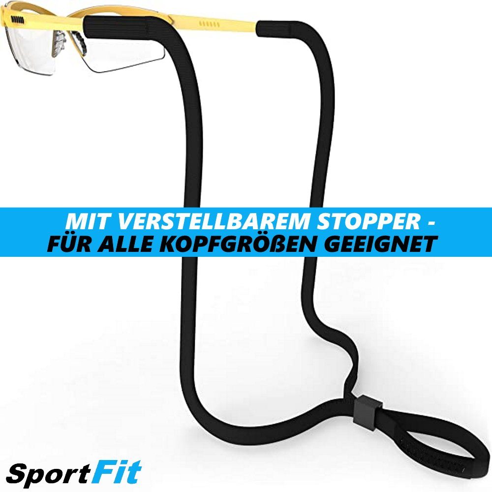 MAVURA Brillenband SportFit Brillenkette Brillenhalter Brillenschnur Brillenkordel, Brillen Sport Band Kette Schnur reißfest