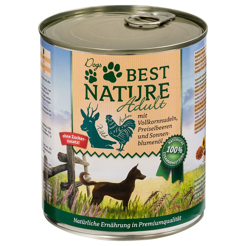 Best Nature Dog Adult 6 x 800 g