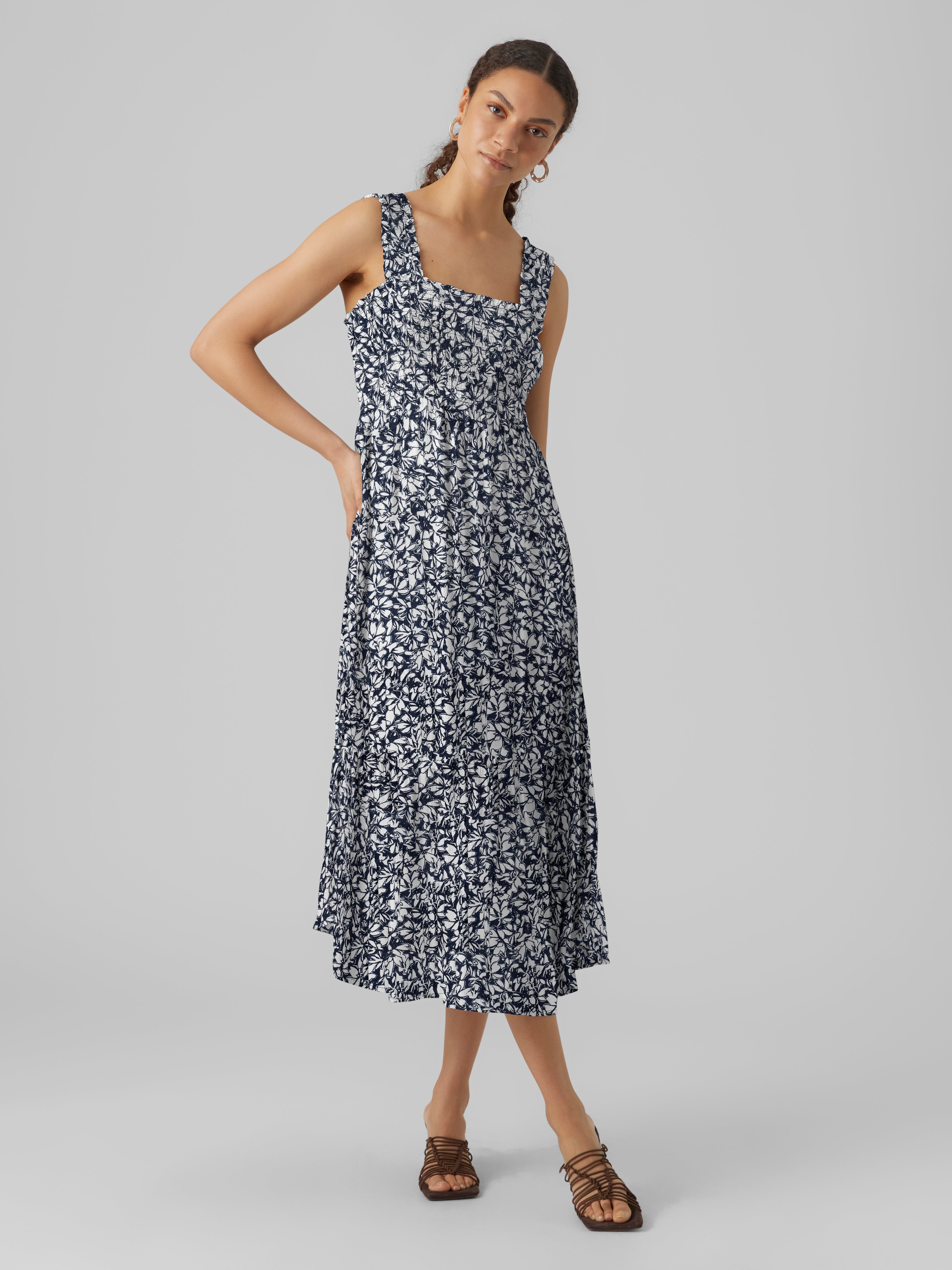 VMMENNY Langes Kleid