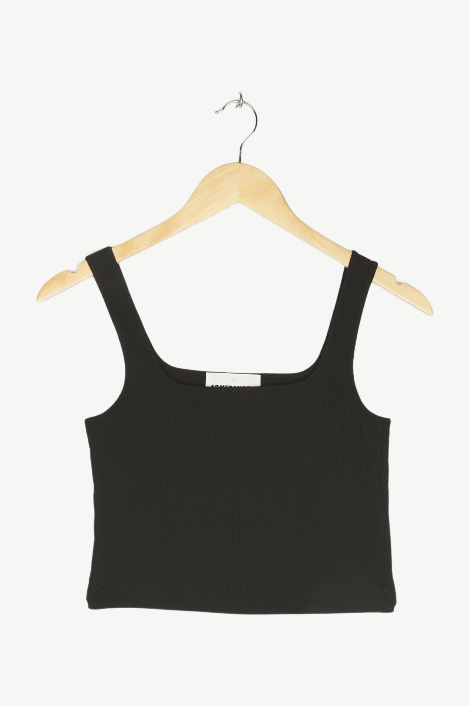 Ripp-Top Slim Fit aus Bio-Baumwoll Mix