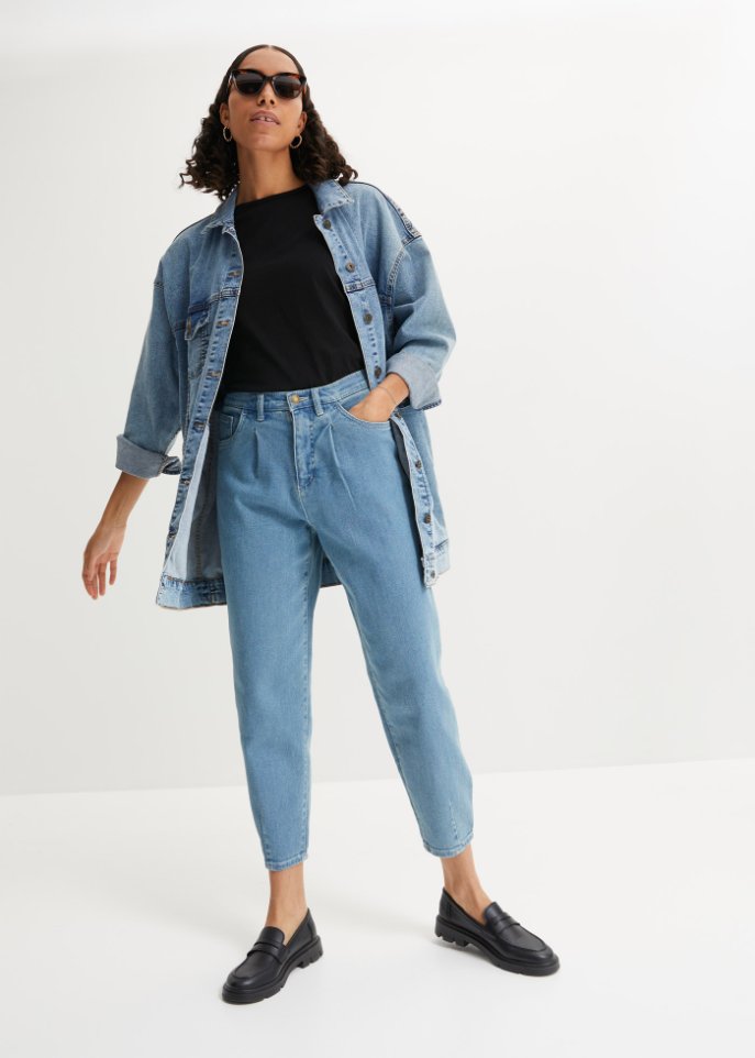 Stretch-Jeans, Barrel Shape