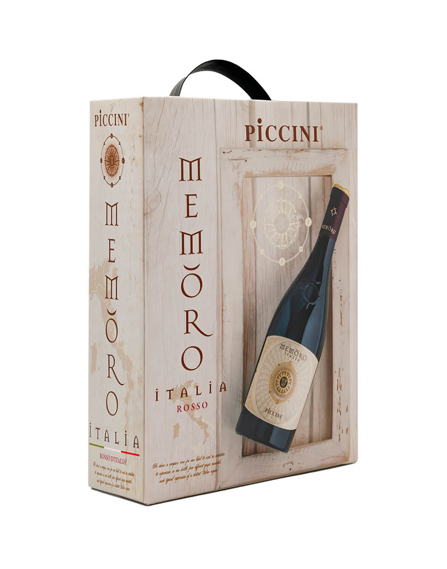 Rosso d'Italia Memŏro Piccini 1882 3 ℓ, Bag in Box