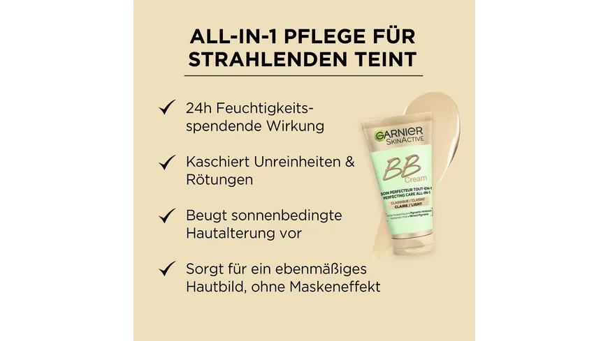 Garnier Skin Active BB Cream Classic light 50 ml