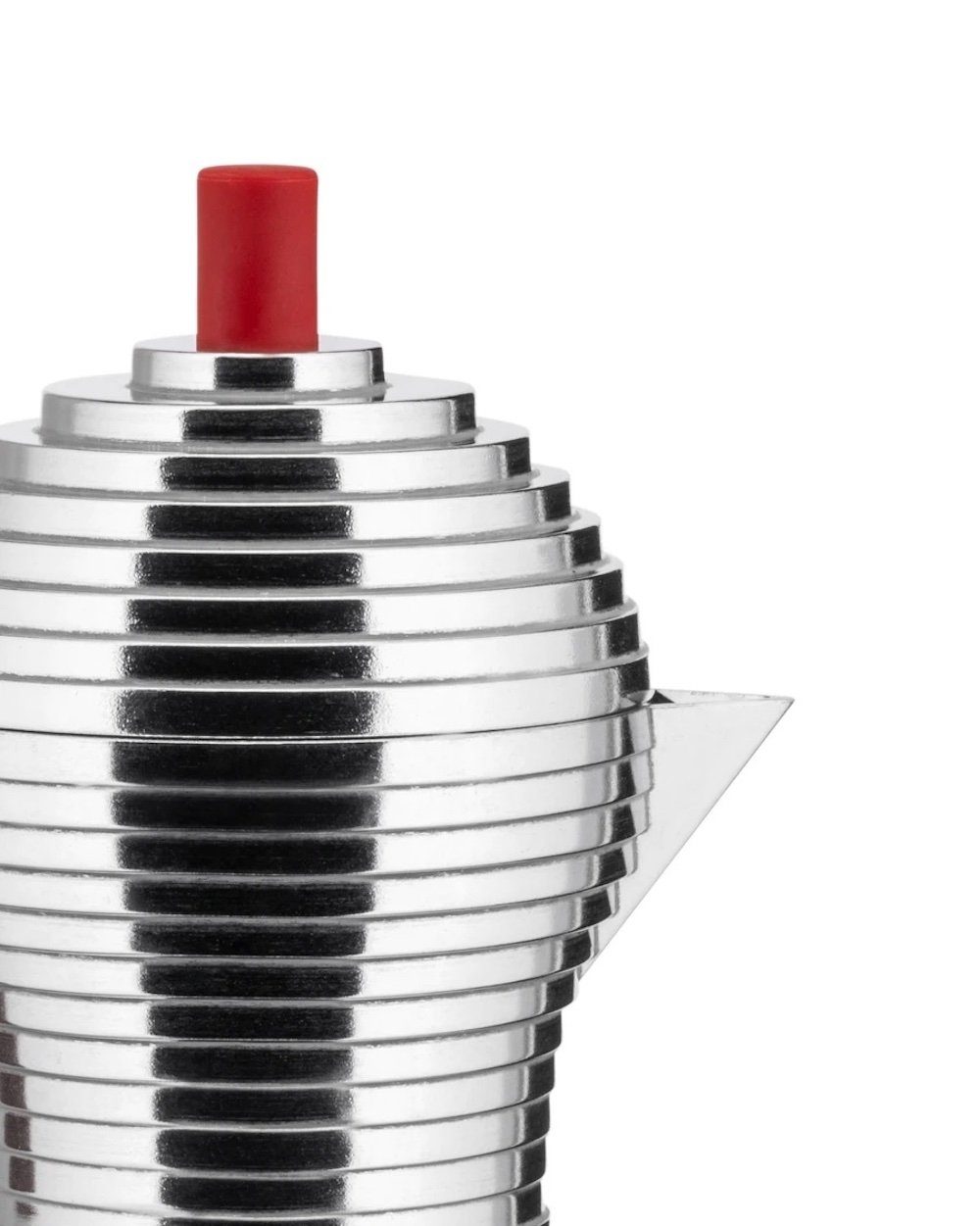 Alessi Espressokocher Pulcina, Rot
