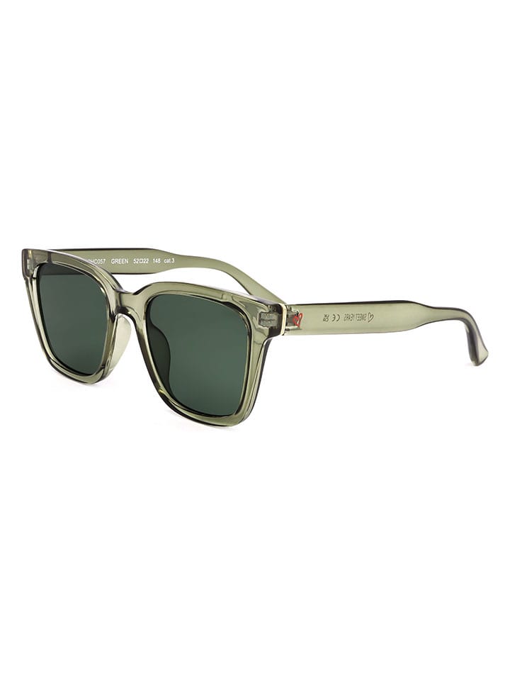 SWEET YEARS Damen-Sonnenbrille in Grün günstig kaufen 52