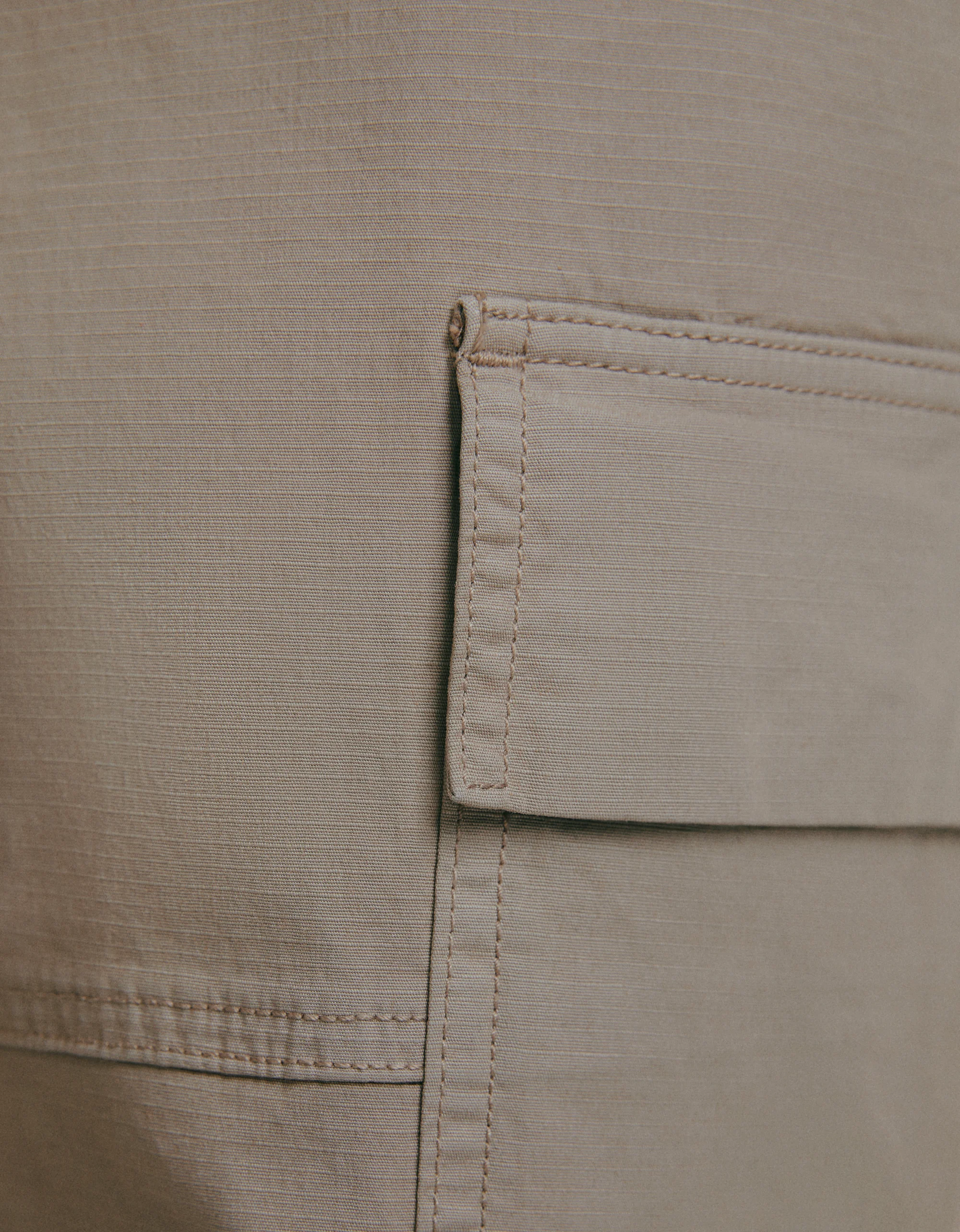 Bershka ANCHO - Pantalones cargo