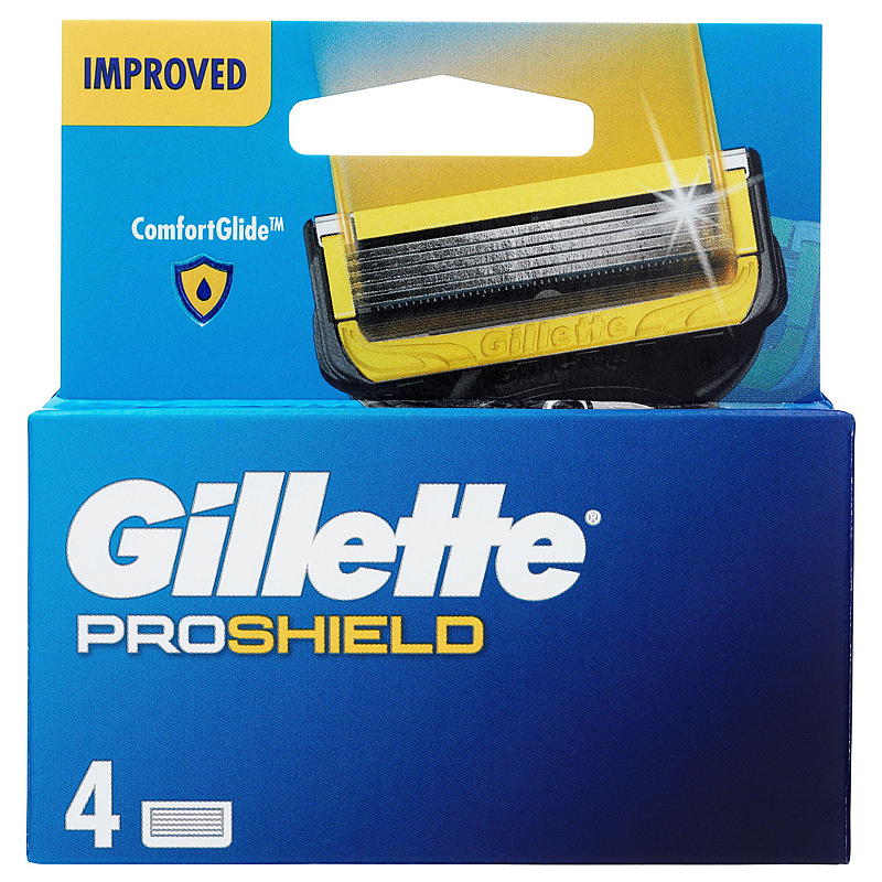 Gillette Gillette blader 4-pk Proshield  Manual