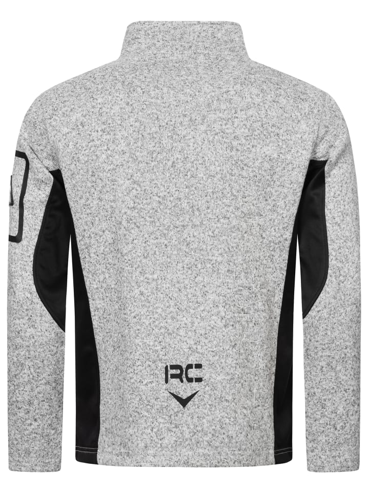 Rock Creek Fleecejacke in Grau günstig kaufen