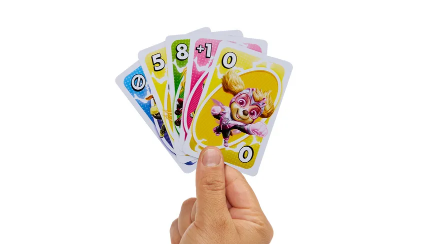 Uno Junior Paw Patrol: The Mighty Movie“ Kartenspiel