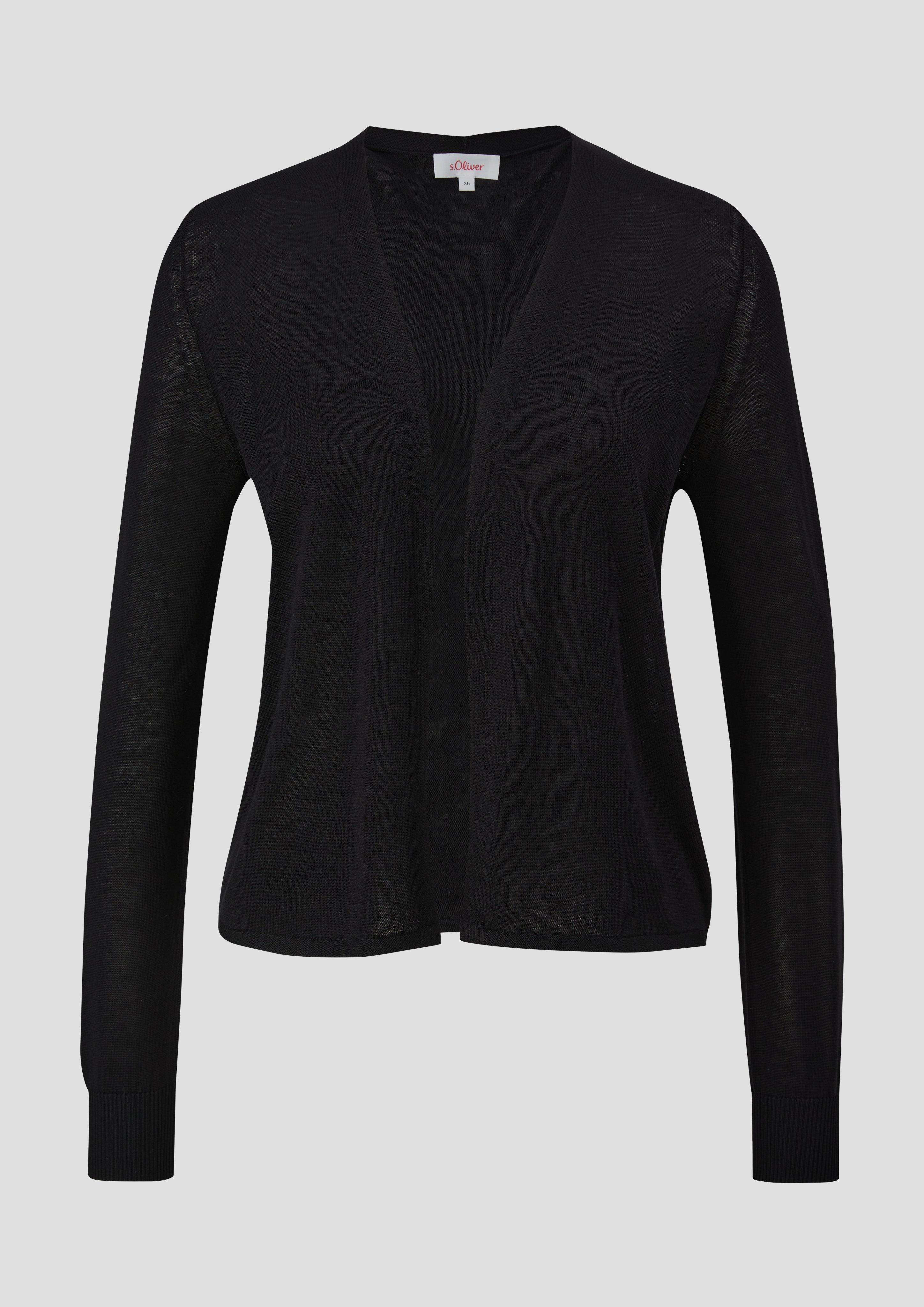 Strickjacke aus reiner Viskose  2142366-9999