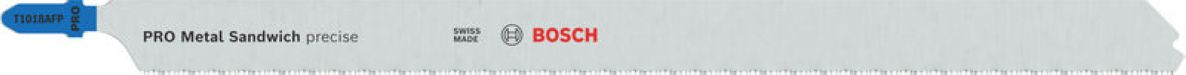 Lame de ferăstrău pendular Bosch Blue Accessories 2608655115 PRO Metal Sandwich T1018AFP 250 mm 5 bucăți
