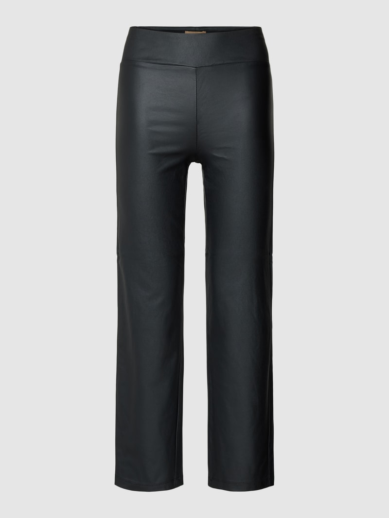 Hose in Leder-Optik Modell 'Pam' in black