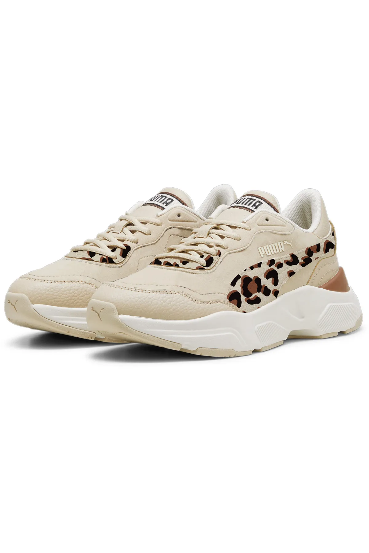 Puma  Sneaker - Beige - Plateau Absatz
