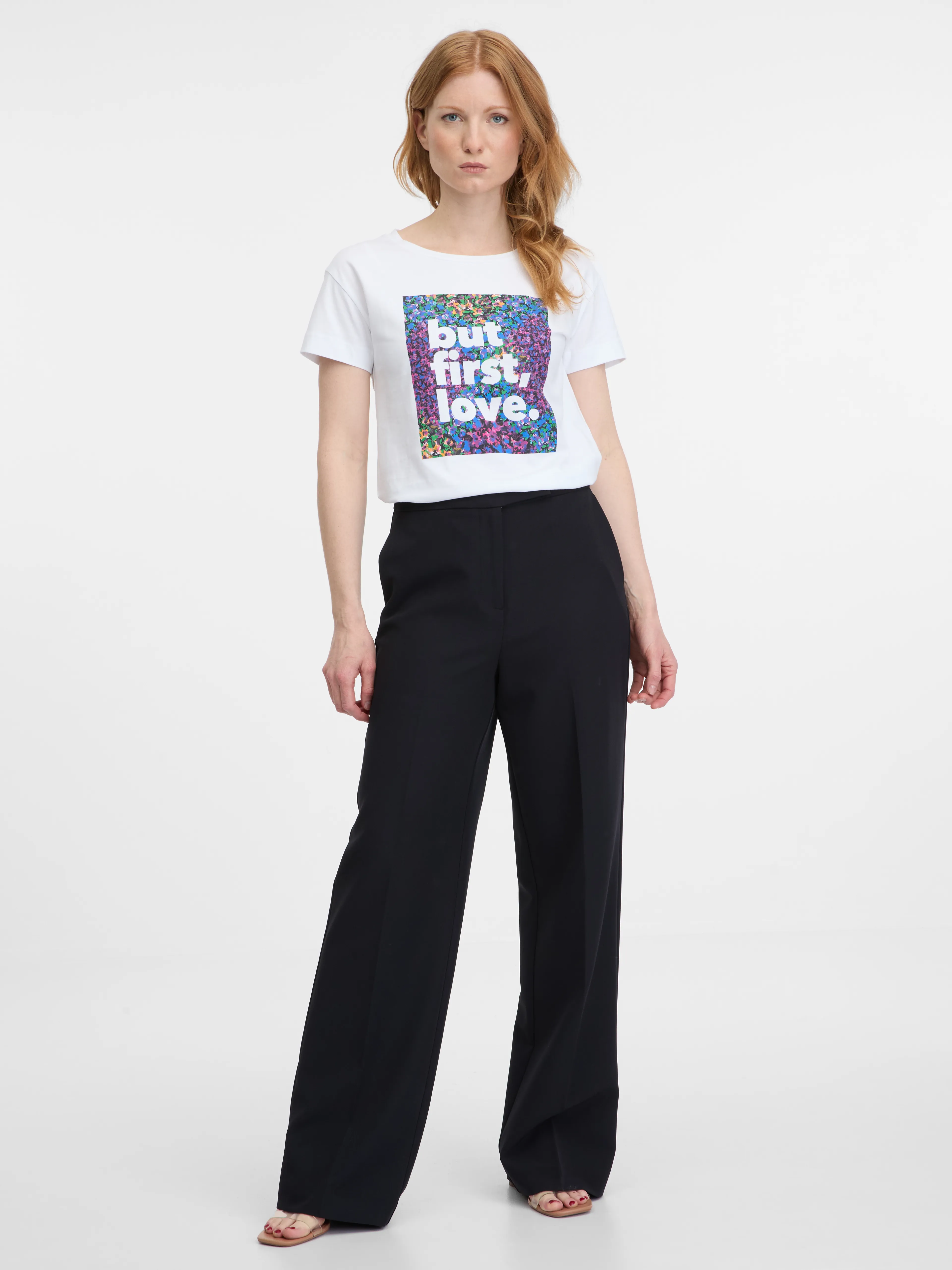 Weißes Damen-T-Shirt ORSAY