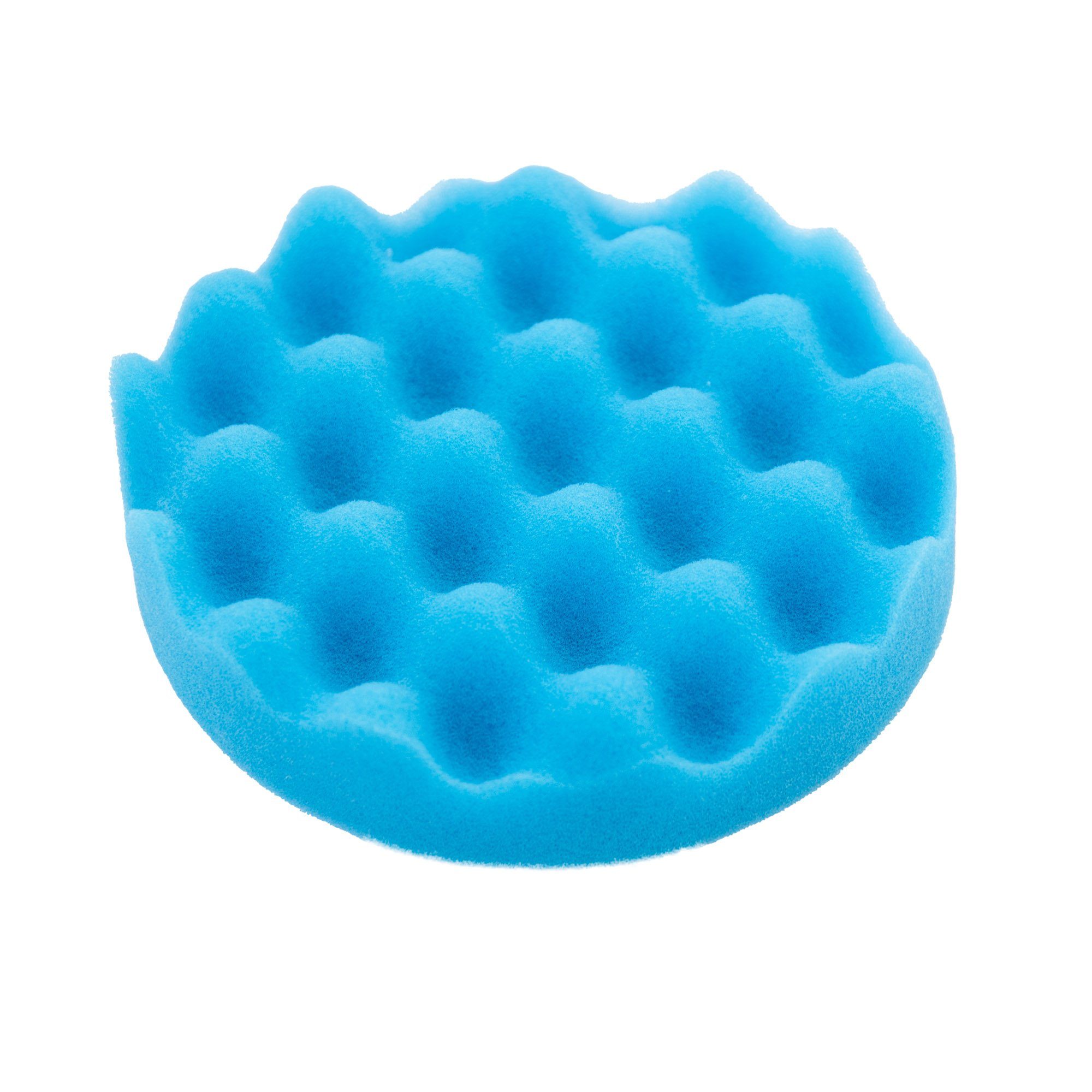 BENSON Polierpad 6x Polierpads Polierteller Klett Polierschwamm, Polierscheibe, Aufsatz, 125mm, Set