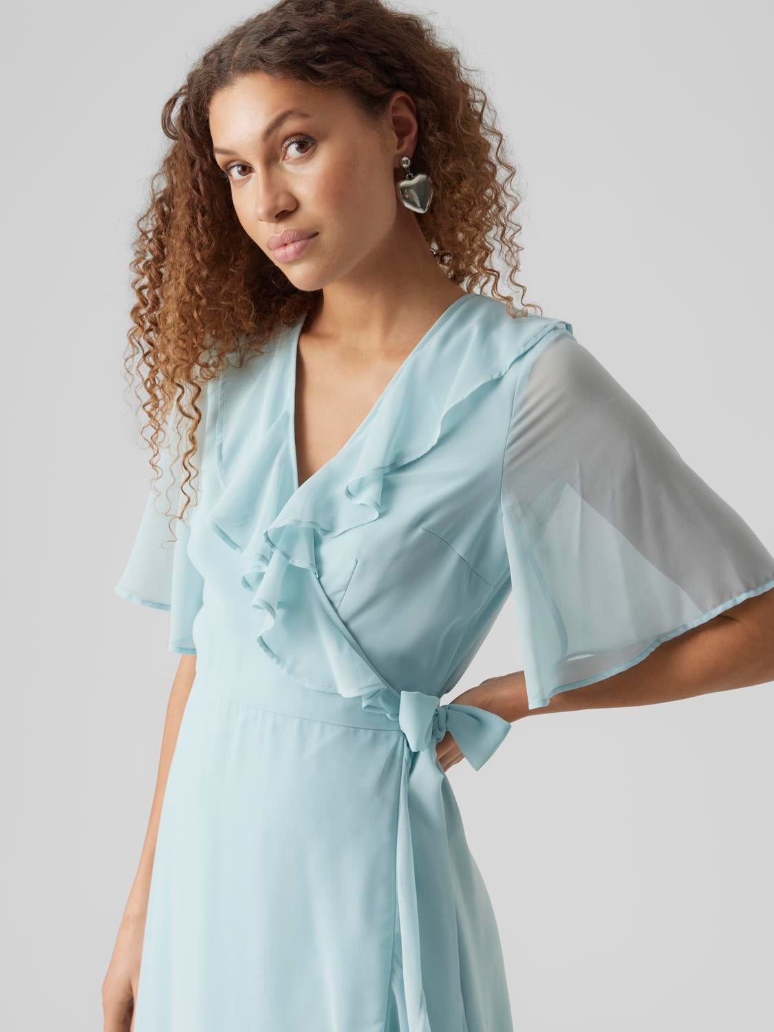 VMSILLE Langes Kleid
